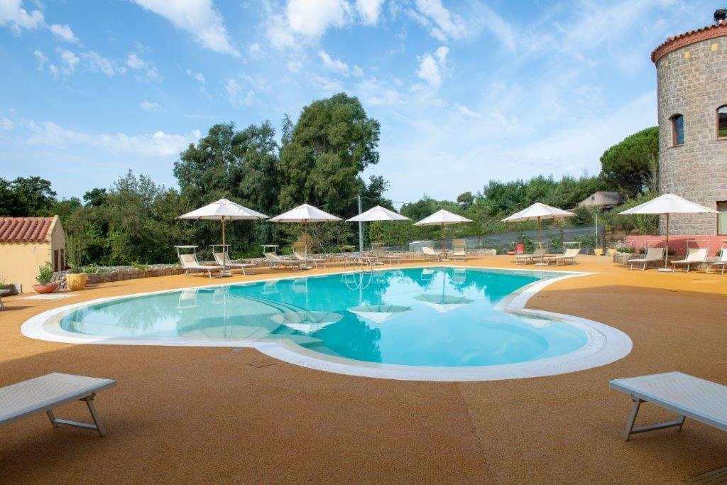 S'Ena Hotel Arbus Exterior foto